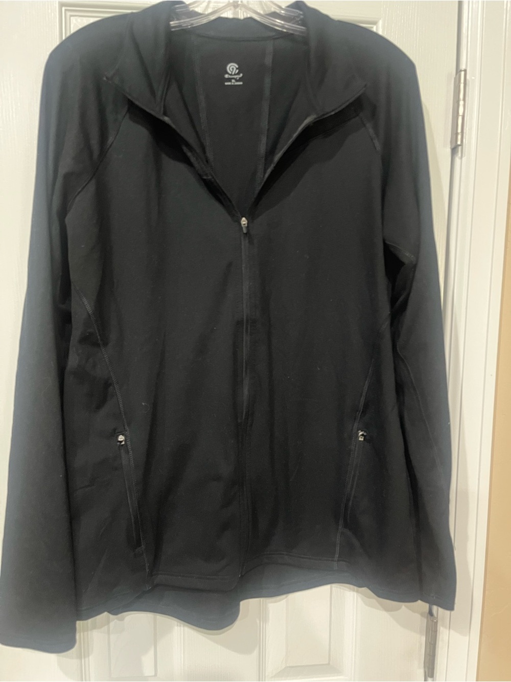 Champion Black Full-Zip Utility Jacket with Hood